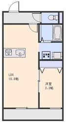 タウンコート　Ａの物件間取画像